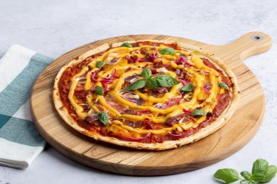 advanced food products business solutions spicy capicola pizza