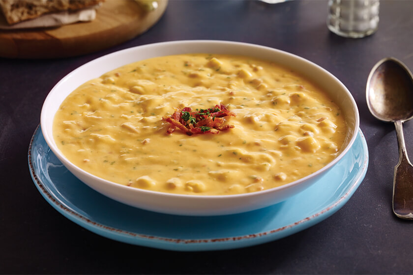 cheddar cheese baked potato soup recipe advanced food products