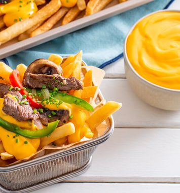 cheesesteak fries advanced food products