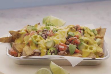 Loaded Nacho Potato Wedges