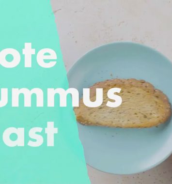 advanced food products mediterranean hummus toast