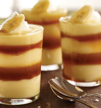 salted caramel banana pudding advanced food products